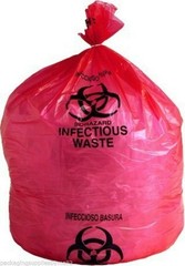 Infectious Biohazard Waste Liners Bags 31″x43 33 Gallon 0.5 Mil 250 Pcs Red