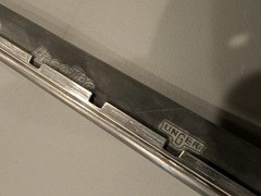 Unger Squeegee Channel with ErgoTec Soft Rubber Stainless 12″ NE300