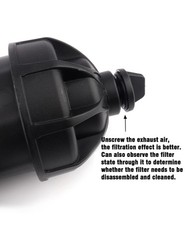 UPLYKKE Drip Irrigation Disc Filter Y – 120Mesh 3/4 inch Male