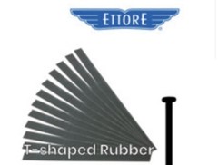 Squeegee Rubber Ettore Soren T-Shaped Rubber 12 Pack 36in/90cm New Box Soren
