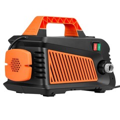 Electric Pressure Washer, 2000 PSI, Portable with 4 Nozzles, Metal Wand, Compact