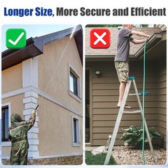 M MINGLE Pressure Washer Extension Wand – 120″ Upgrade Power 120 Inch