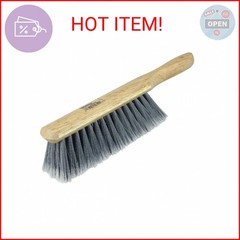 Weiler 44354 8″ Counter Duster, Flagged Silver Polystyrene Fill, Fine Brushing