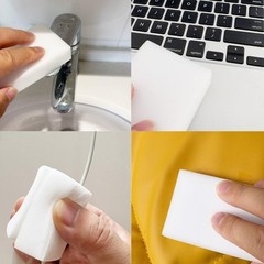 50pcs Magic Sponge Eraser Extra Thick Long Lasting Melamine Cleaning 10*6*2