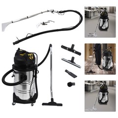 80L Commercial Cleaning Machine 3in1 Pro Carpet Cleaner Extractor Vacuum Cleaner