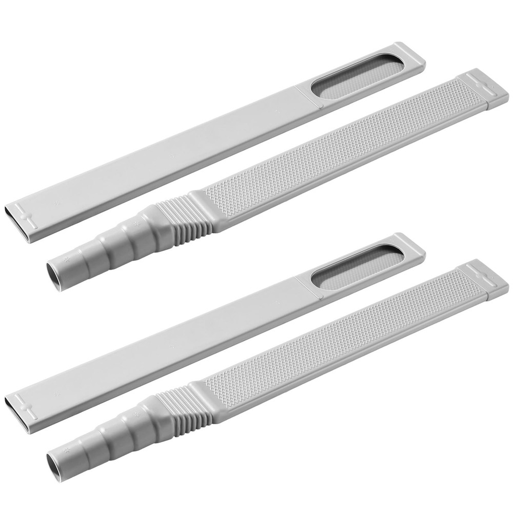 Lounsweer 2 Pack Vacuum Extension Attachment 36 Inch Reach Gray