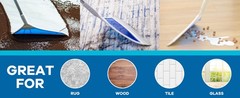 3 Piece Kit All Surface Sweeper and Squeee for Wet and