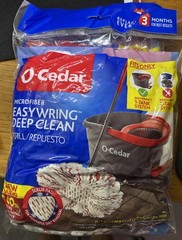 2 – O-Cedar EasyWring Deep Clean Refill | fits O-Cedar Easywring spin mop