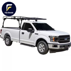 1,000 Lbs. Capacity Black Steel Truck Ladder Rack FREE SHIPPING