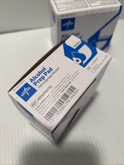 2 Box Medline-Alcohol 200 Prep Pads-Sterile 2-Ply Medium-MDS090735 (400 Total)