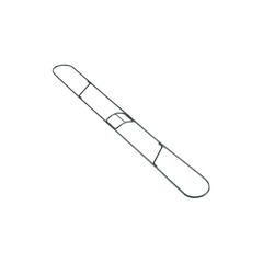 ABILITY ONE 7920-01-512-1394 Dust Mop Frame,48 in W,Metal 54ZE91