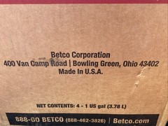 BETCO Disinfectant 390 GE Fight Bac RTU Cleaner Concentrate 4 Gallon