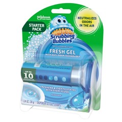 Scrubbing Bubbles Rainshower Scent Continuous Toilet Cleaning System 1.34 oz Gel