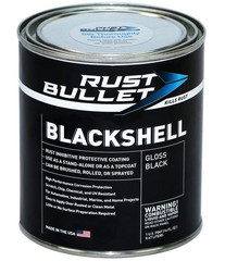 Gloss Black Corrosion-Resistant Coating – 1 Pint Rust Proofing Paint