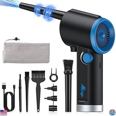 ATEngeus Cordless Air Duster – Powerful Electric Blower for Keyboards, 6000mAh