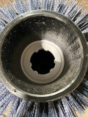 Roller Brush Blue 45 in Length Black Housing 6 Notch Drive Gray