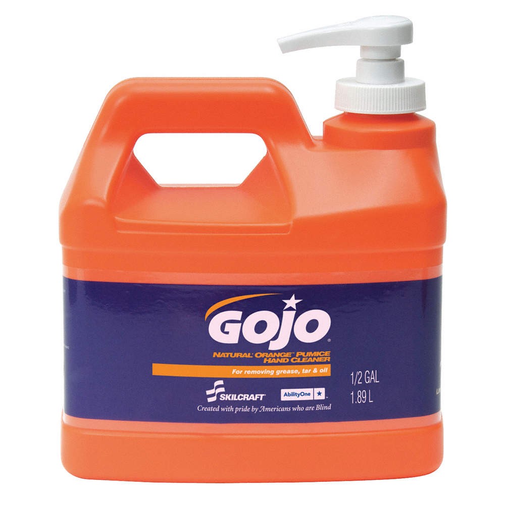 ABILITY ONE 8520-01-522-0840 Hand Cleaner,GY,0.5 gal,Citrus,PK6 30XR23
