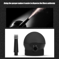 Yosoo Health Gear Hair Fiber Applicator, Applicator Pump default, Black