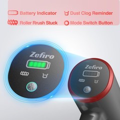 Zefiro Cordless Vacuum Cleaner45Mins Runtime Vacuum Cleaners For Home
