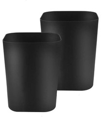 2 Gallon Trash Can,Small Trash Can for Bathroom,Square Trash Bin Wastebasket …