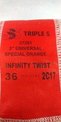 Qty/9 Triple S 37251 Special Endless 36″ Infinity Twist Dust Mop 3″ Natural