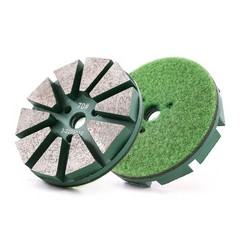 3″ Diamond Polishing Pads for Tile, Stone, Marble, Concrete – Grit 70 (3-Pack)