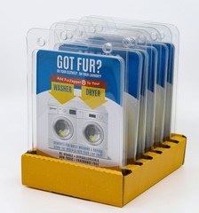 1 PK FurZapper Pet Hair Remover for Laundry 1 Count (Pack of 1), Yellow