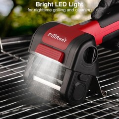 Electric Grill Brush, Cordless Rechargeable Grill Cleaner with LED Light – 950