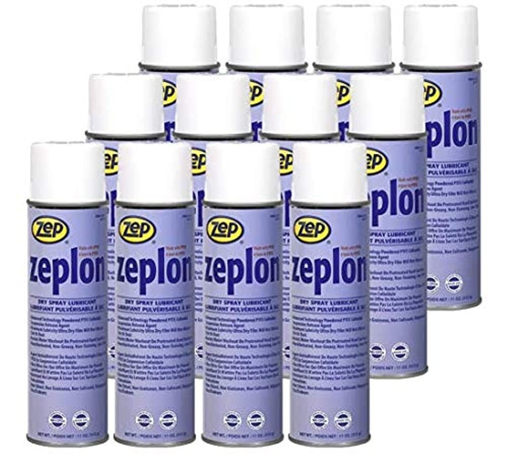 Zeplon Heavy-Duty Dry Spray Lubricant – 11 oz (Case of 12) 27601 – This Product