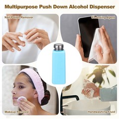 500ml/16.9oz Solvent Alcohol Dispenser for Acetone, Blue