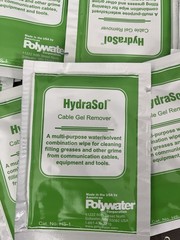 Polywater HydraSol Cable Gel Remover HS-1 – 10X Packets