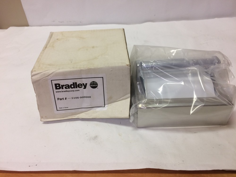 Bradley Stainless Steel Toilet Paper Dispenser Hinged Hood single 5106-000000