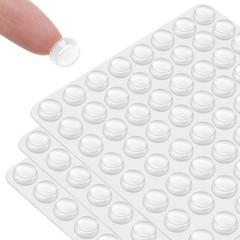 CHUNZEXI 192 PCS Clear Rubber Cabinet Door 192 ½”（12.7mmx3.5mm）,
