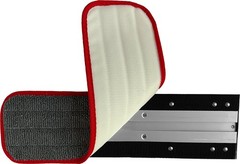 Wax Application Kit | Finish Pads/Flat Frame/Telescoping Handle/Bucket