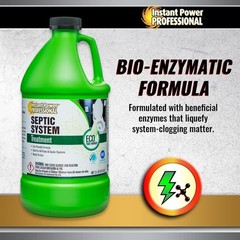 Instant Power Professional Septic System 67.8 Fl Oz (Pack of 1), Blue