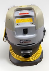 Nilfisk Eliminator 1 Wet/Dry Canister Industrial Vacuum – HEPA