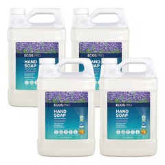 Ecos Pro Pl9665/04 Hand Soap, Biodegradable, Lavender, 4 Pk