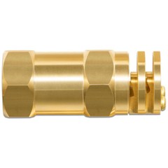 6540-1 Boomless Spray Nozzle 1/2″ FPT #5 Orifices (90° & 180° Caps) 2.0GPM 40PSI