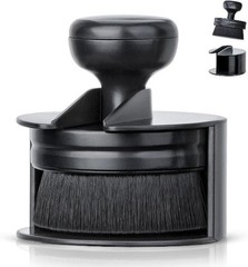 Car Tire Shine Applicator Brush with Stand, Vegan for Auto Size: 1Color: Black