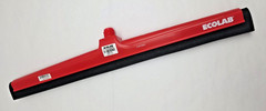 Ecolab 22 in Red Floor Squeegee Red, New-Free Shipping