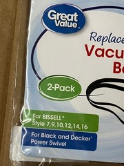 1606929 Replacement Vacuum Belts for Bissell 1825 2258 2487 2488 2490 1739 2019
