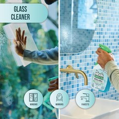 Mean Green Refillable Glass Cleaner Concentrate, 14.3 oz – 396270 (2-PACK)