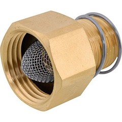 General Pump Brass Pressure Washer Garden Hose Adapter – 200 PSI, 1/2in. NPT-M
