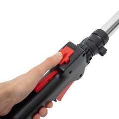 Heavy Duty 2.3HP Power Sweeper 52cc Handheld Gas Powered Broom Snow Dirt Walkway