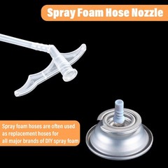 30Pcs Spray Foam Nozzle Attractive Expanding Nozzles Tube…
