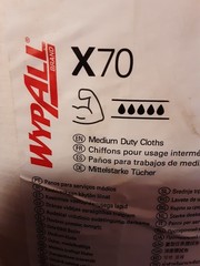 New Wypall X70 Roll Of Towels 41600 Medium Duty Towels