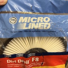 DVC 471399 Dirt Devil Vacuum Cleaner F8 HEPA Filter – Generic