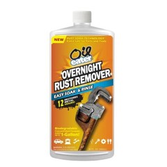 Overnight Rust Remover – Safe & Easy Soak for Tools, Auto Parts, Antiques, 32…