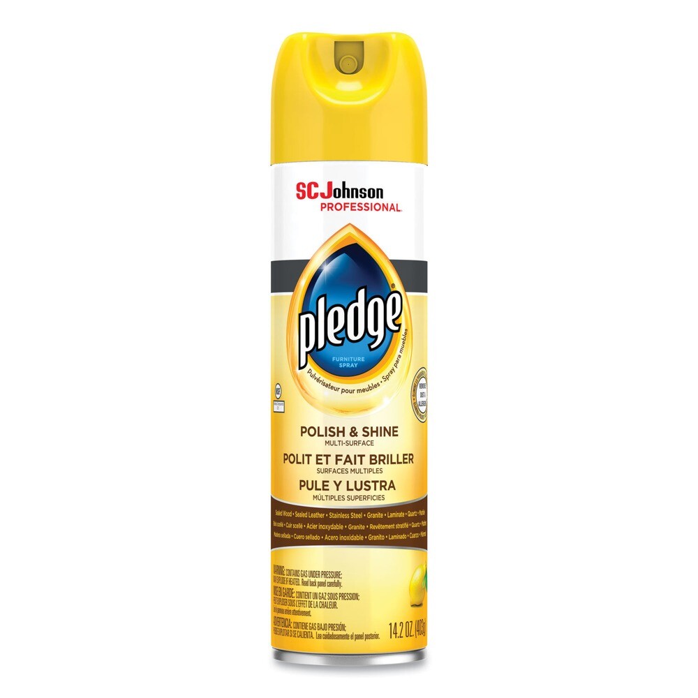 Pledge 301168EA 14.2 oz. Furniture Polish Aerosol Spray – Lemon New