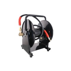 5000 PSI 3/8″ x 200′ Hose Reel for High Pressure Power Washer and Sewer Jetter